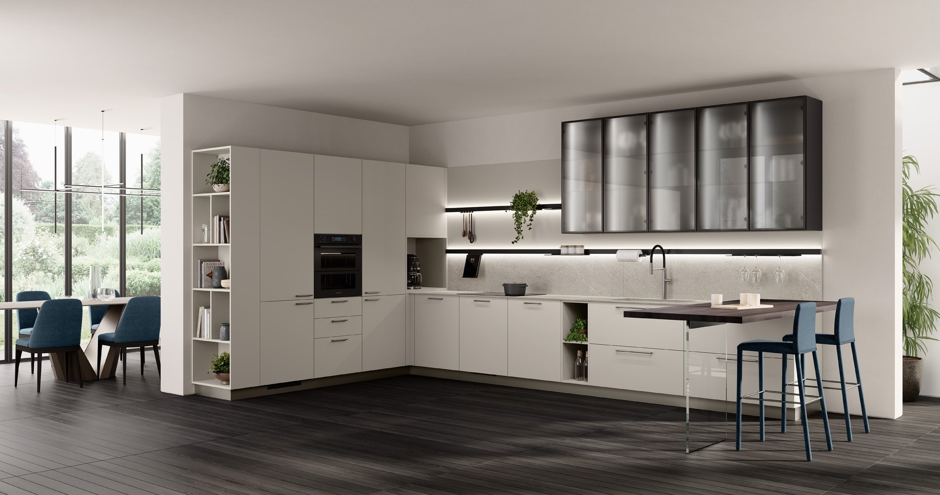 Cucina Moda Scavolini design essenziale – Baggioni Arredamenti Reda