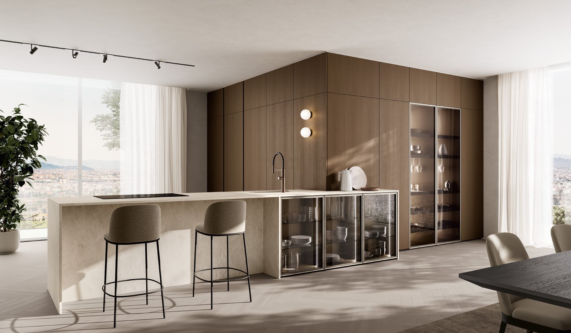 ucina Regola Scavolini con Gola Round – Baggioni Arredamenti Reda